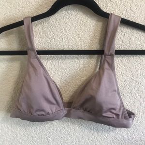 LA HEARTS light purple swim top Large